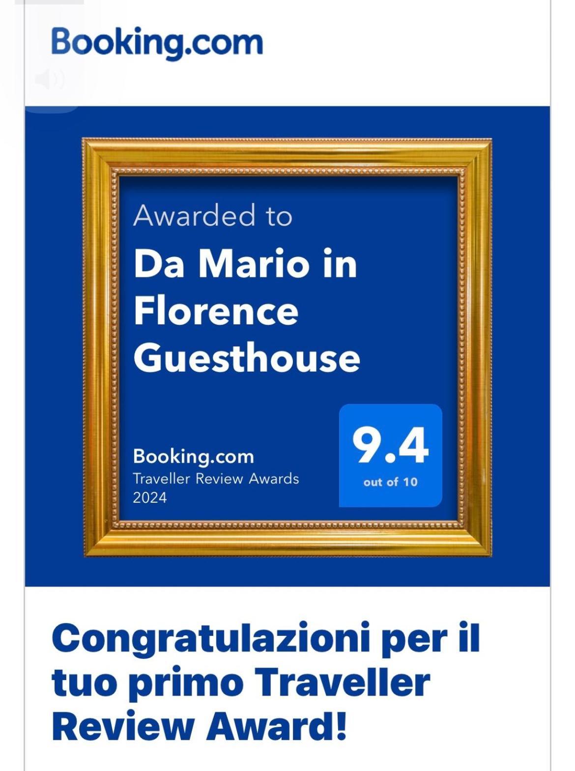 Da Mario In Florence Guesthouse Exterior photo